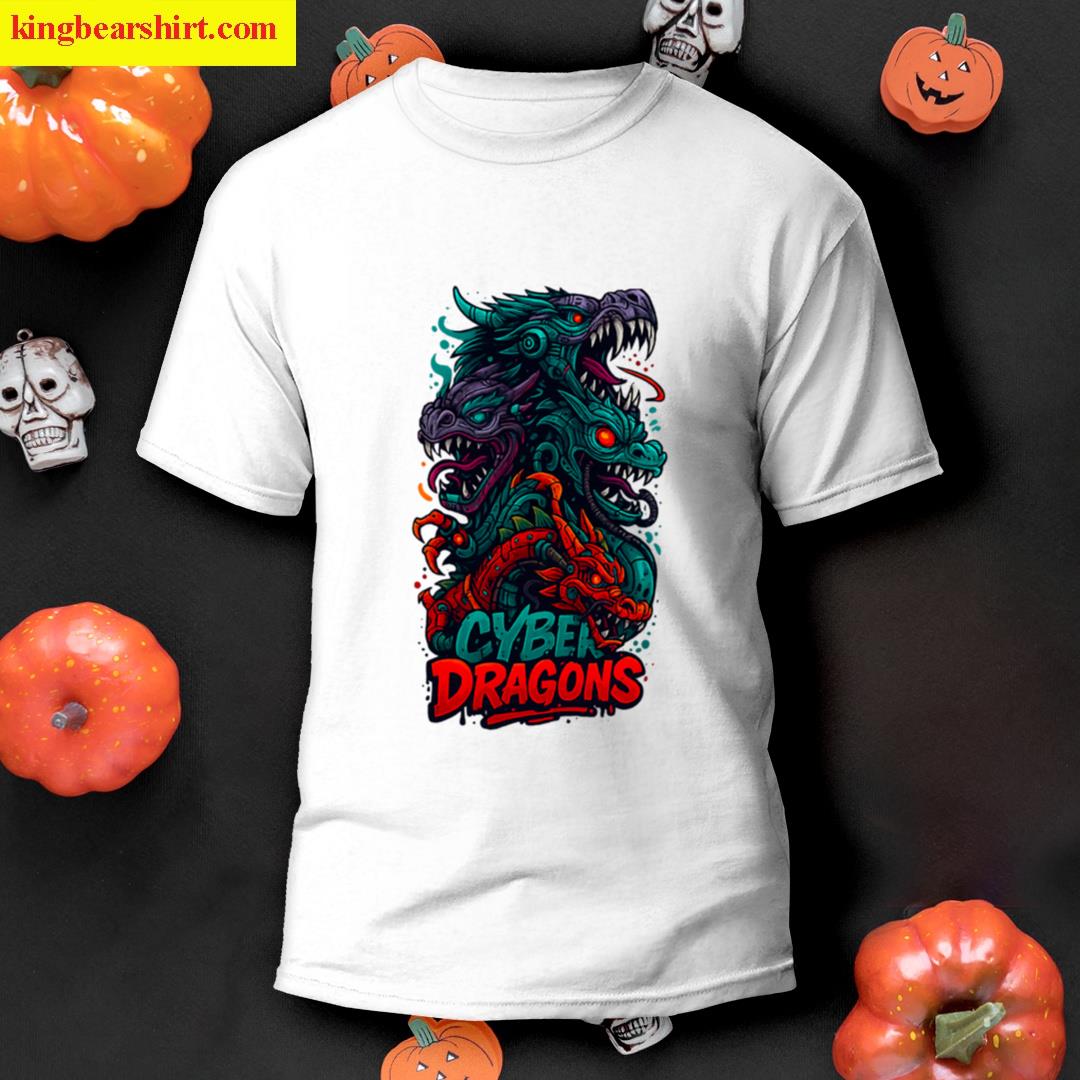 Neon Phantom Cyberpunk T-shirt