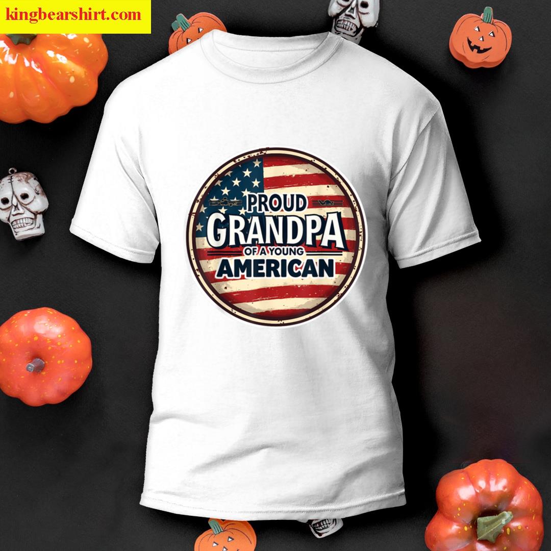 Proud Grandpa Usa T-shirt