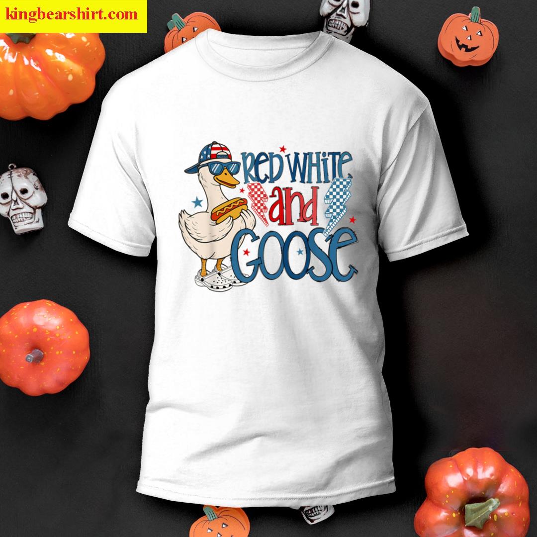 Retro Funny America Flag Design T-shirt