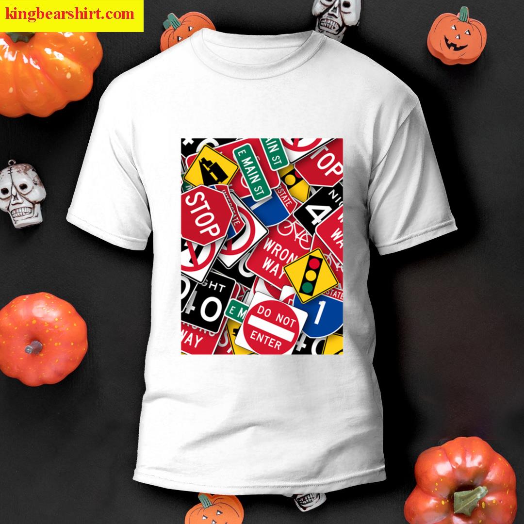 Road Signs Usa Travel T-shirt