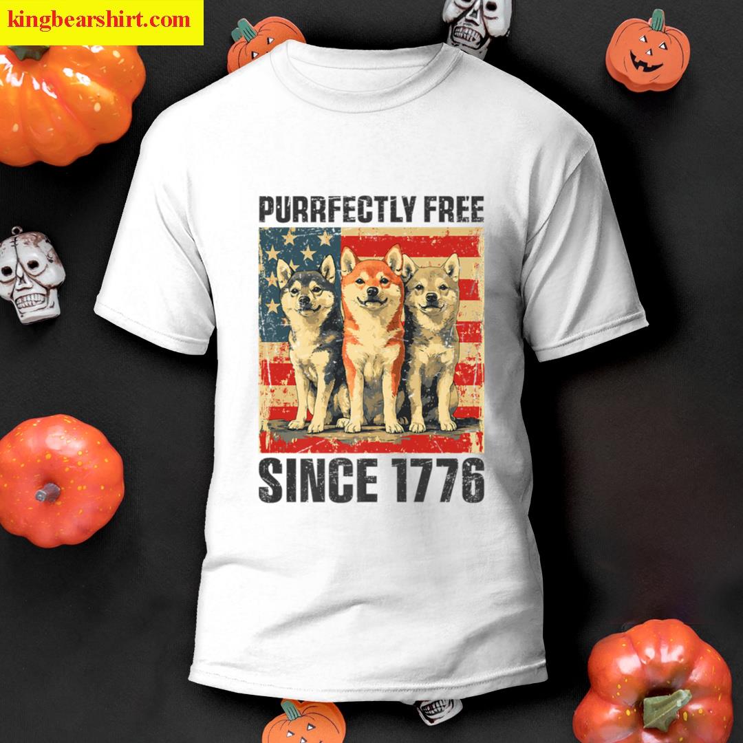 Shiba Inu 4th Of July T-shirt