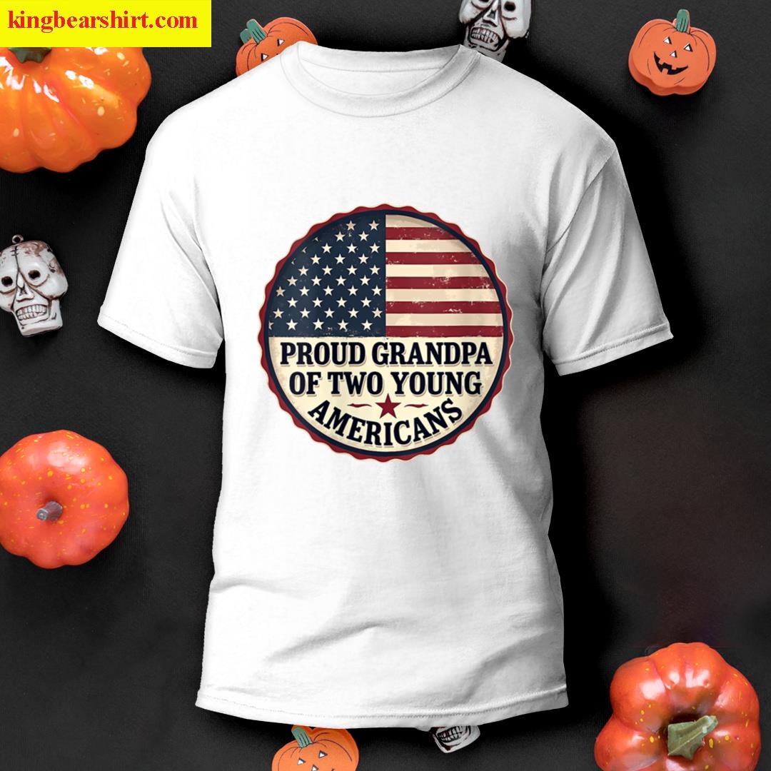 Womens Proud Grandpa T-shirt