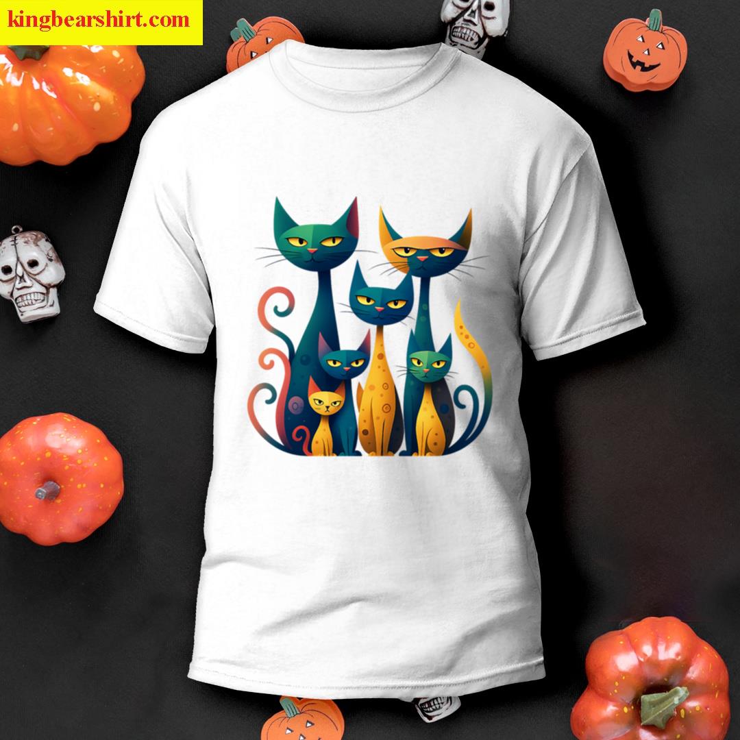 Grumpy Cats In A Mood Oversized T-shirt