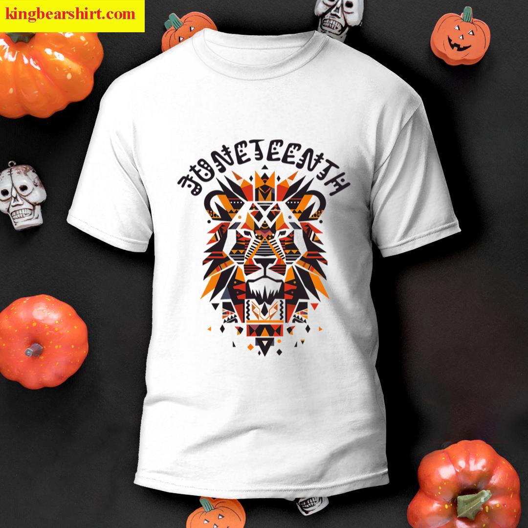 Juneteenth Lion Graphic T-shirt