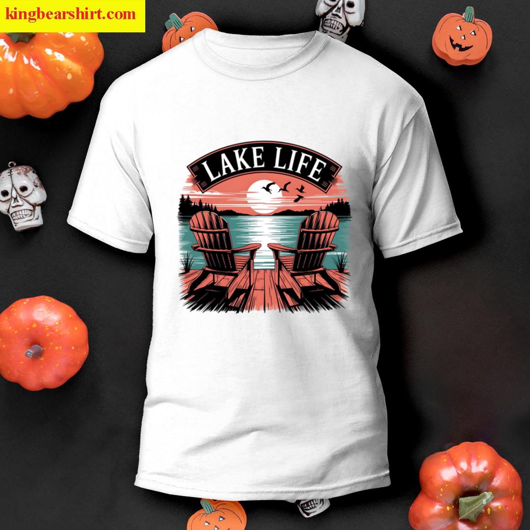 Lake Life Fitted Scoop T-shirt