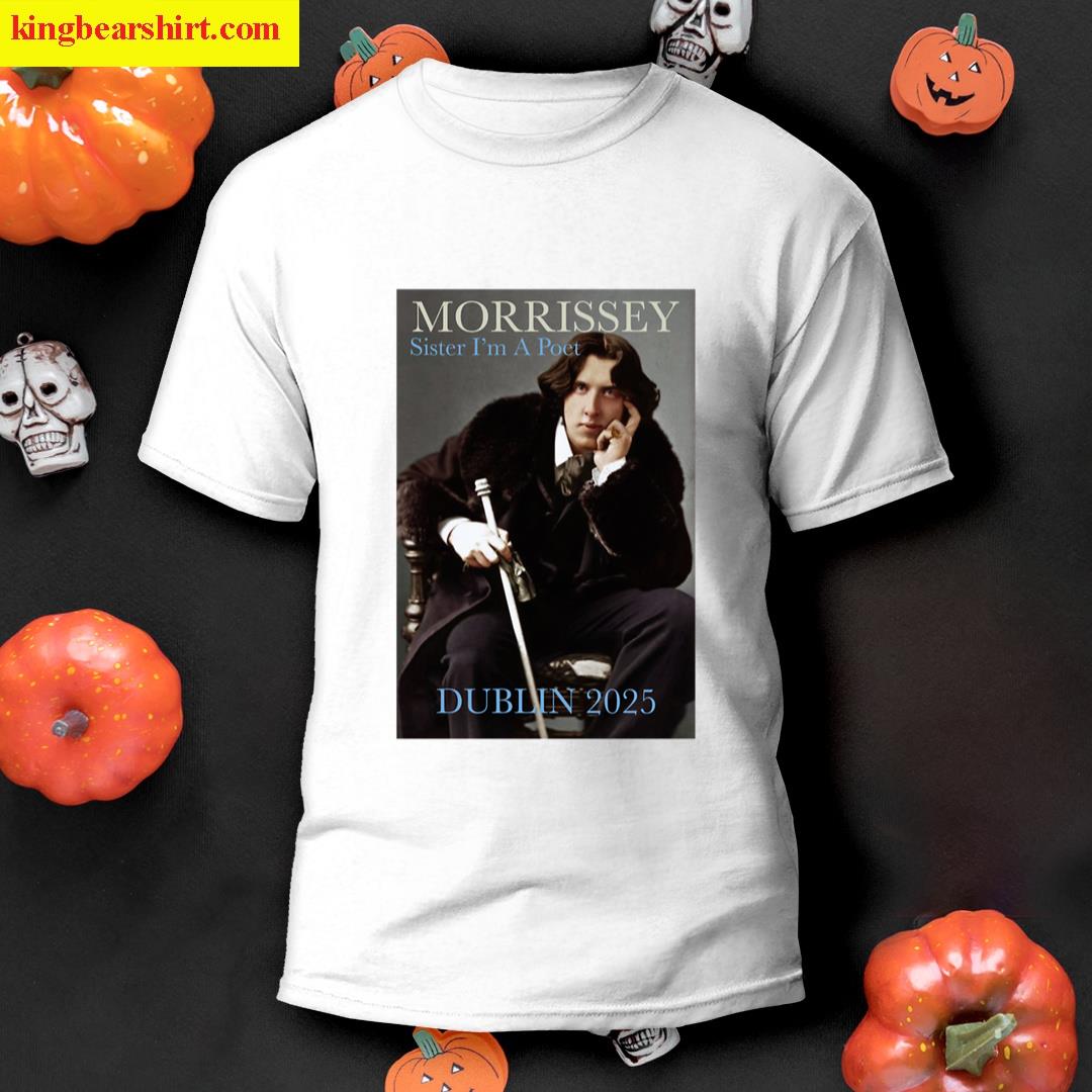 Morrissey Dublin 2025 T-shirt