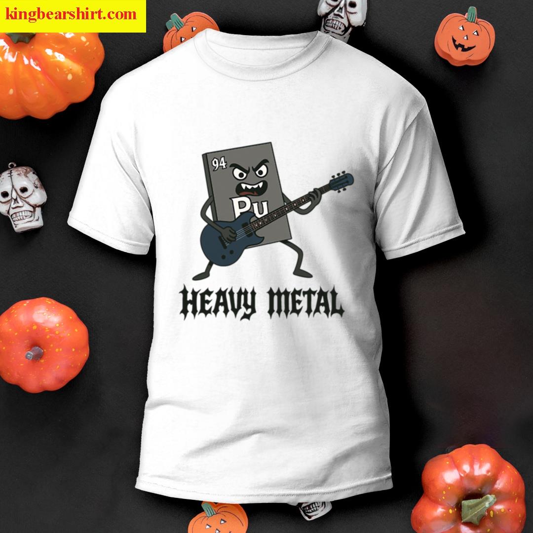 Periodic Table Plutonium Heavy Metal T-shirt