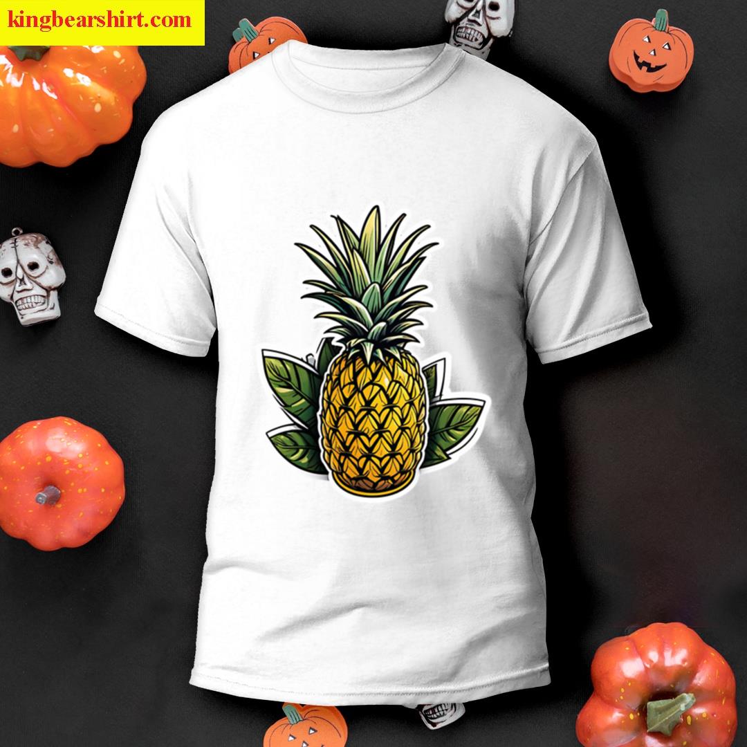 Pineapple Sticker Fun T-shirt