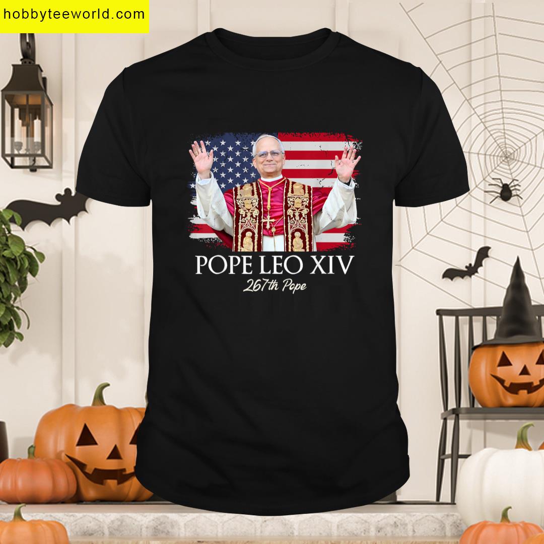 Pope Leo Xiv American History T-shirt