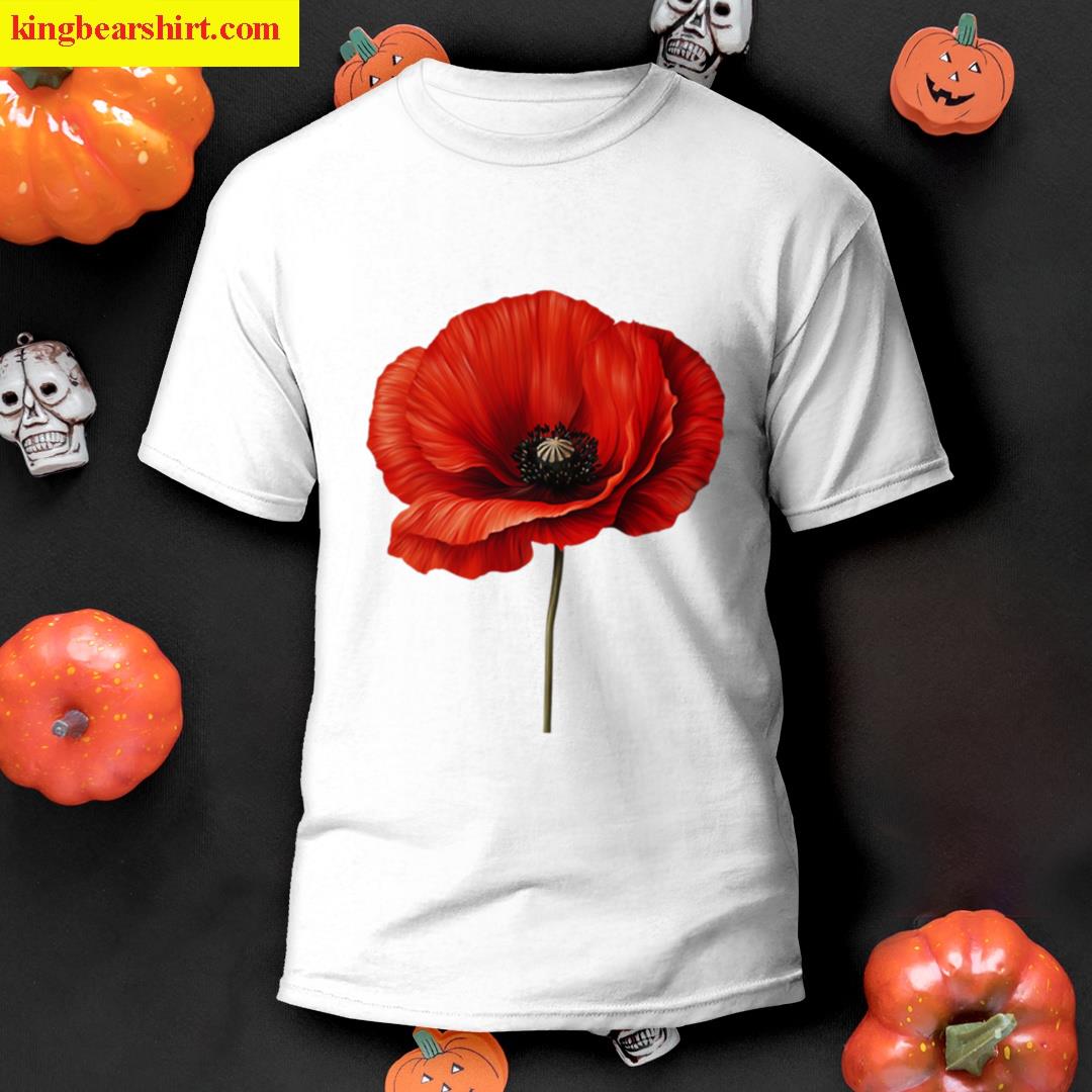 Poppy Oversized Casual T-shirt