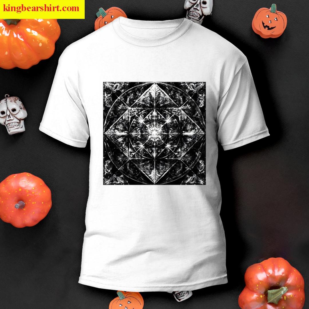 Radiant Core Geometric Design T-shirt