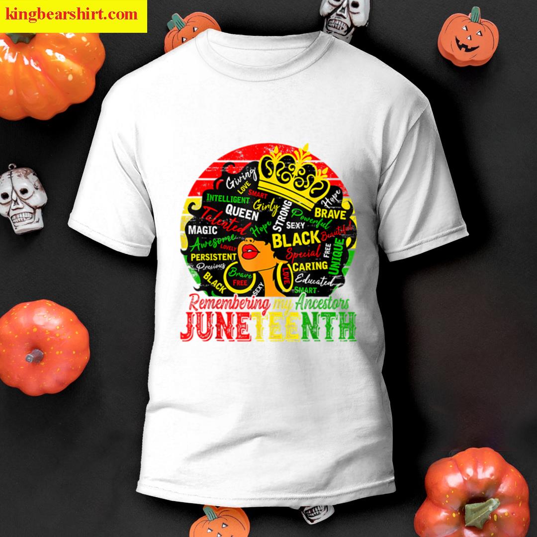 Remembering My Ancestors T-shirt