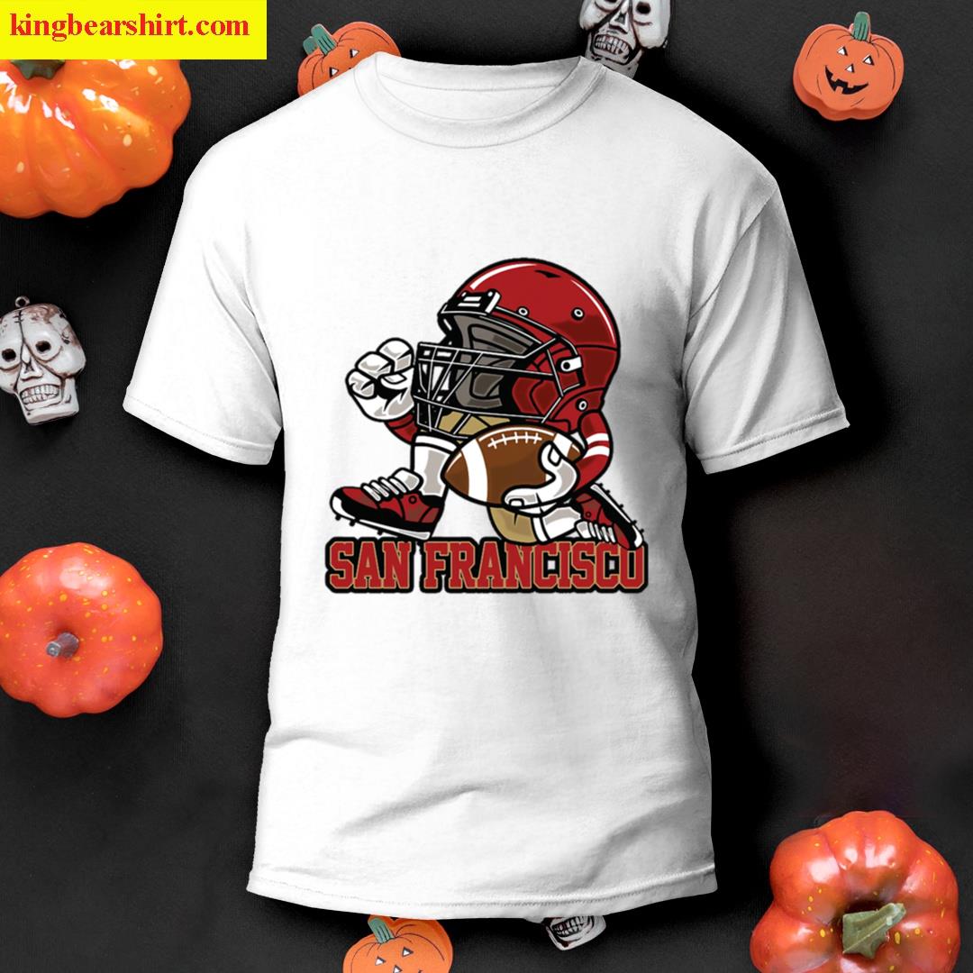 San Francisco Football Helmet Design T-shirt