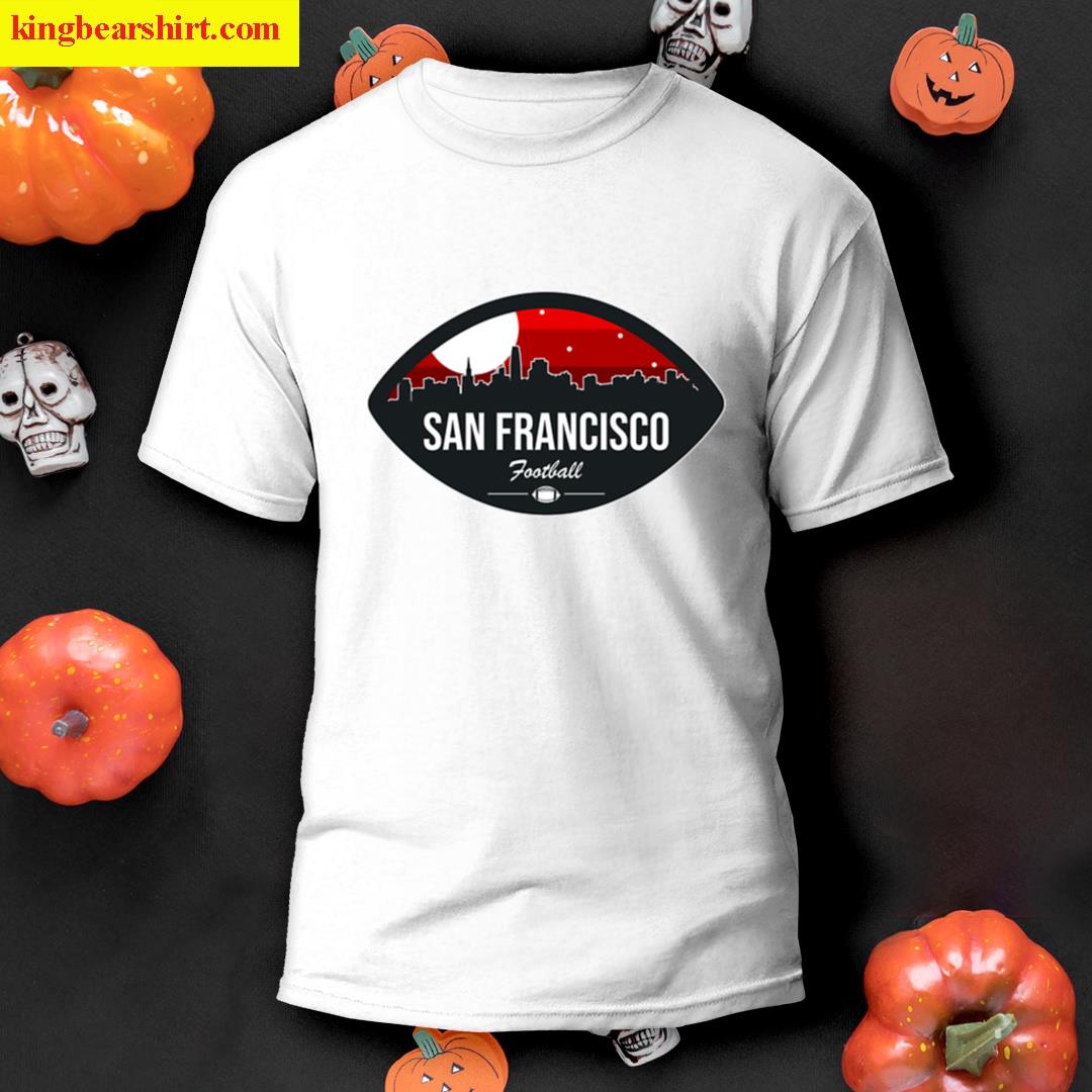 San Francisco Football Skyline T-shirt