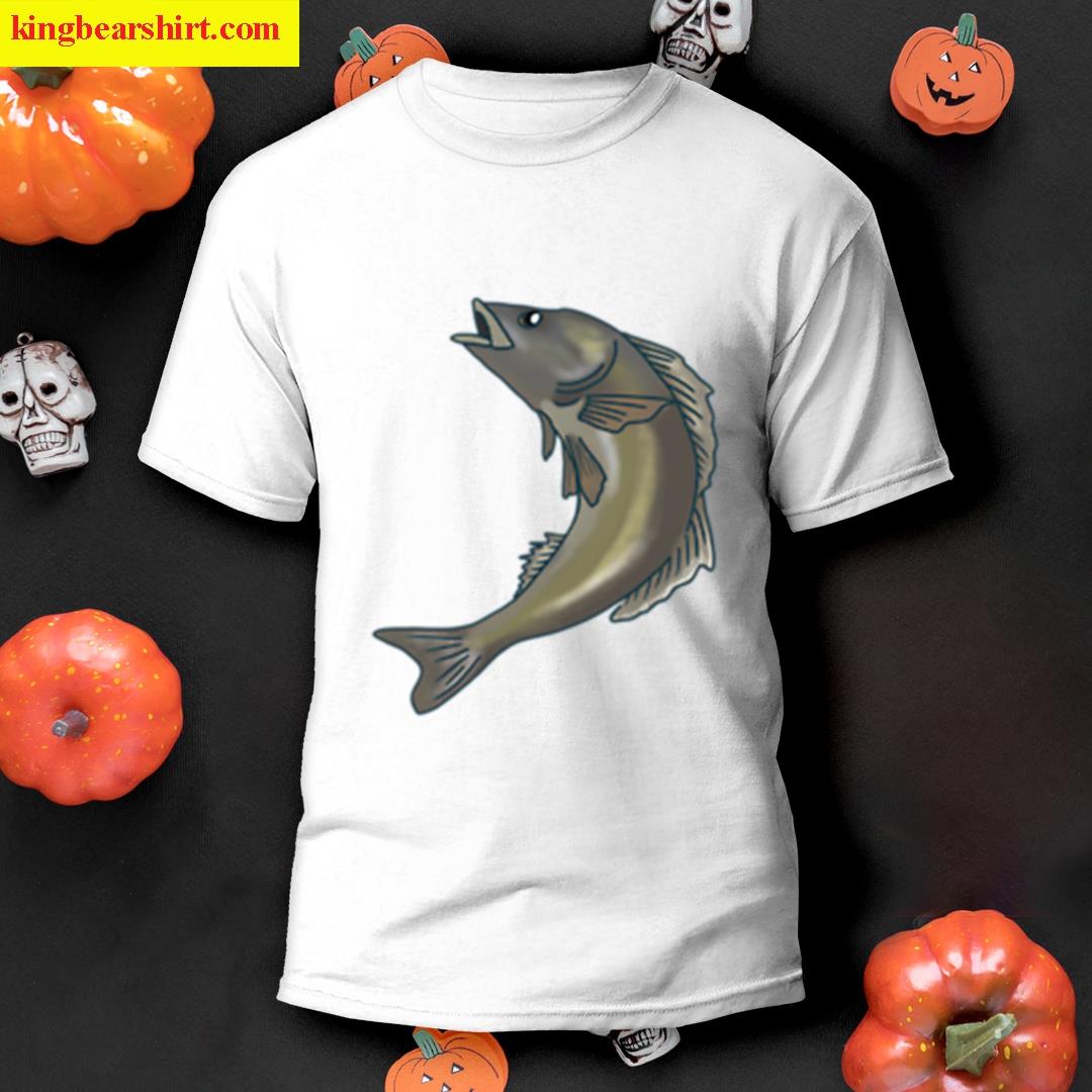 Sea Bass Fish Anglers T-shirt