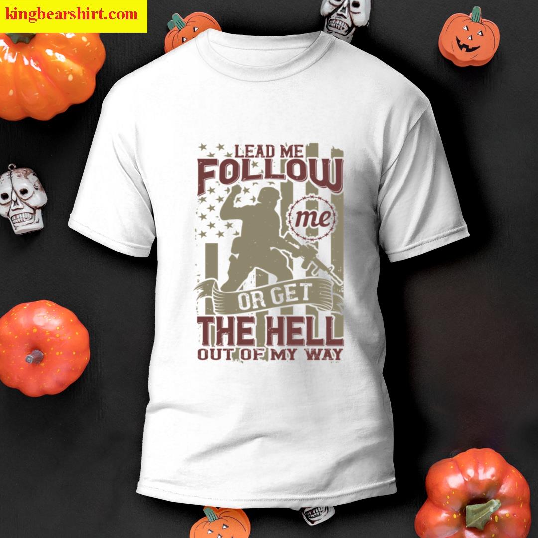 Soldier Movie Graphic Tee Follow Me T-shirt
