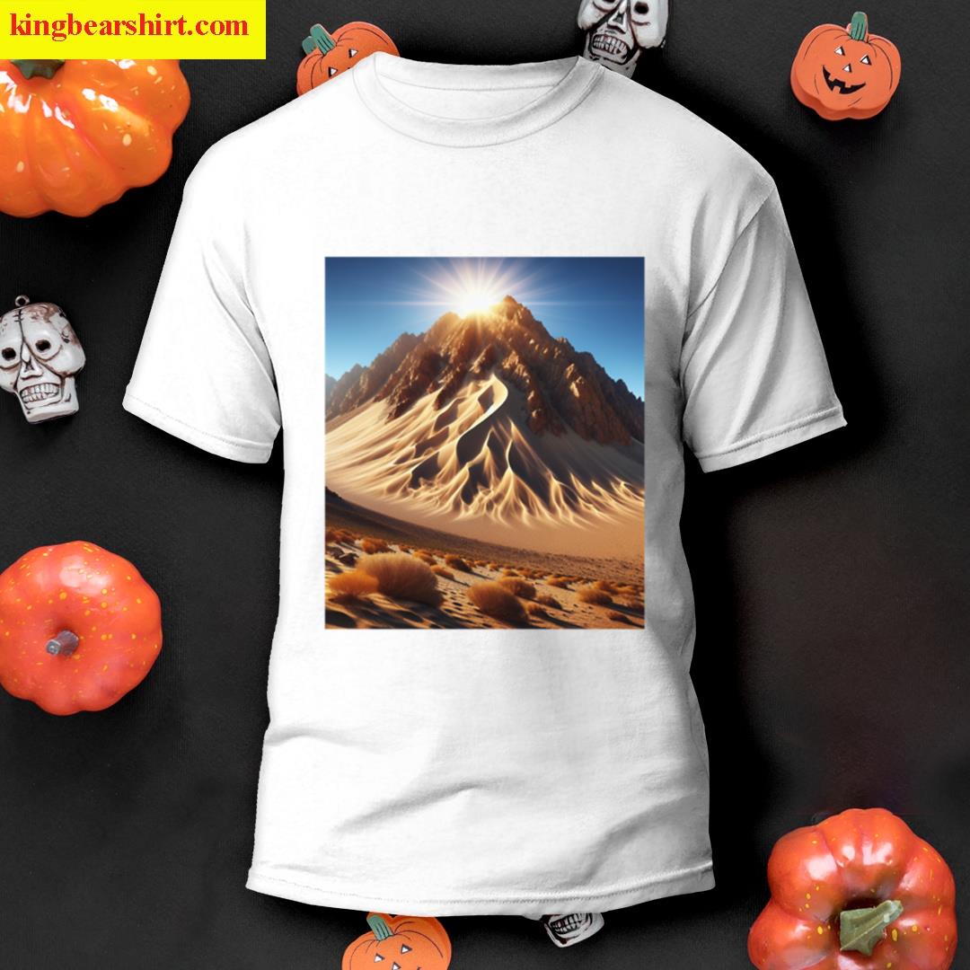 Sunset Bardenas Reales Graphic T-shirt
