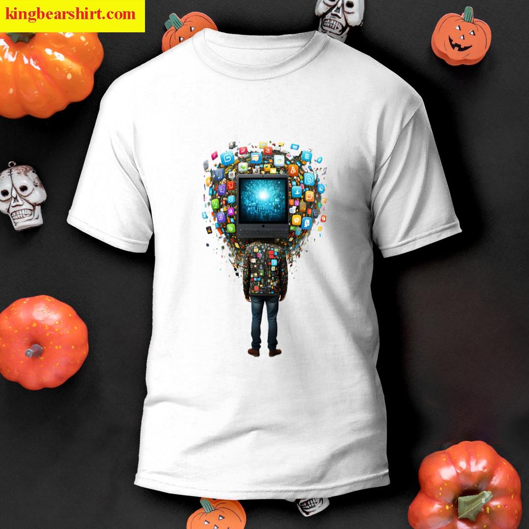 Tech Head App Man T-shirt