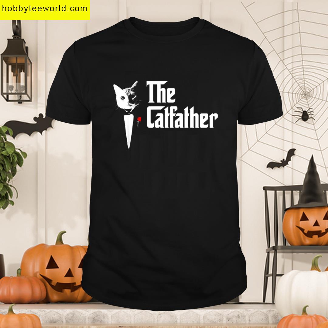 The Catfather Funny Cat Dad T-shirt