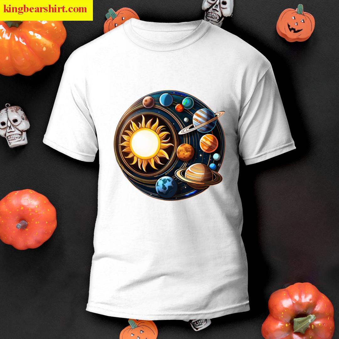 The Solar System Oversized T-shirt