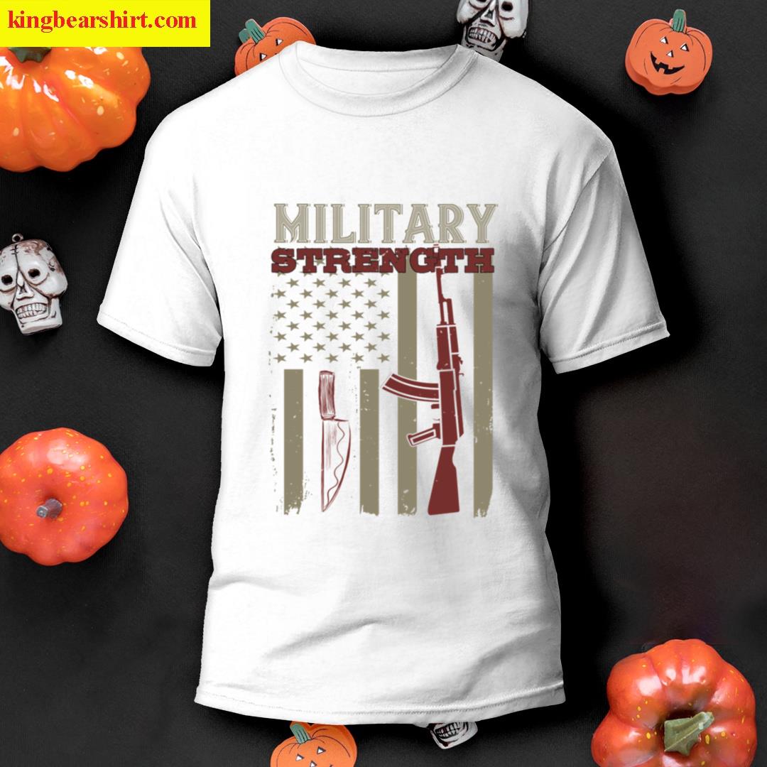 Us Soldier Military Strength T-shirt