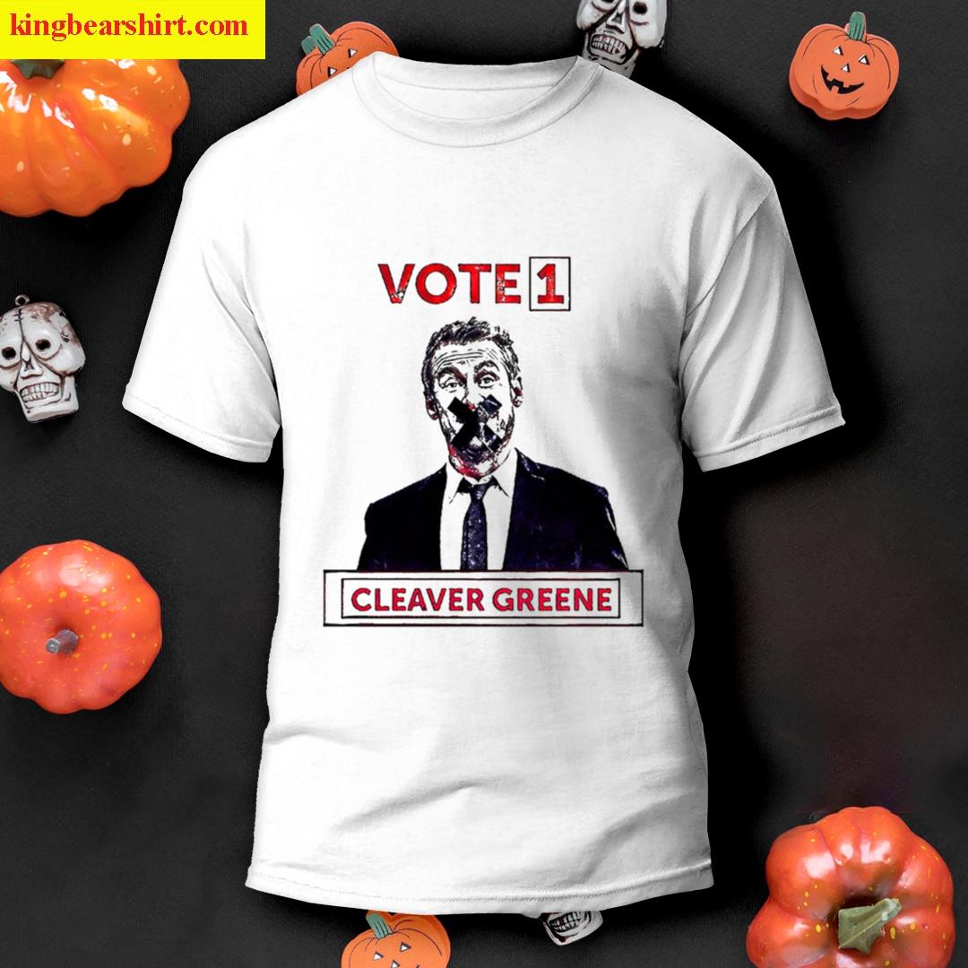 Vote Cleaver Green Gift T-shirt