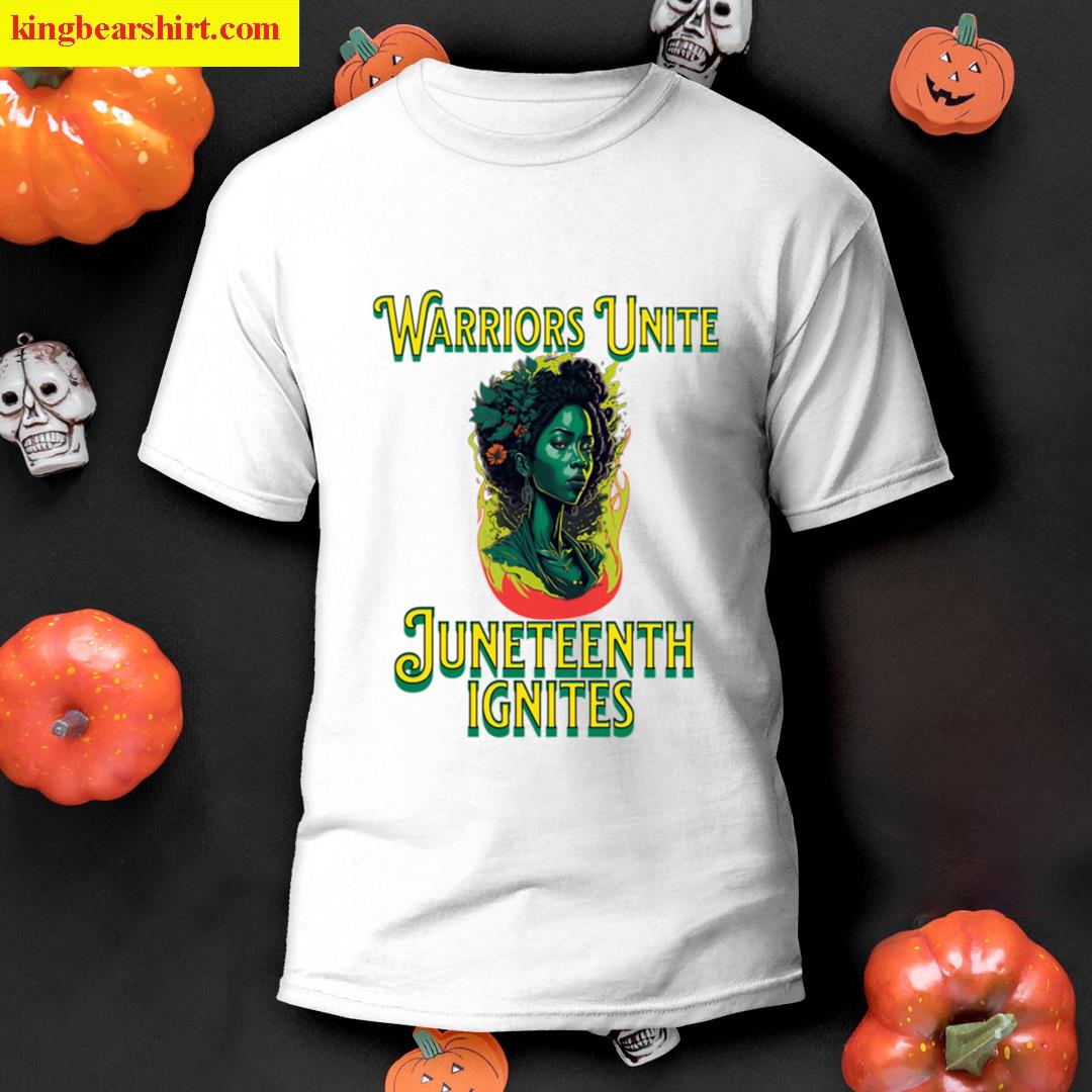 Warriors Unite Juneteenth T-shirt