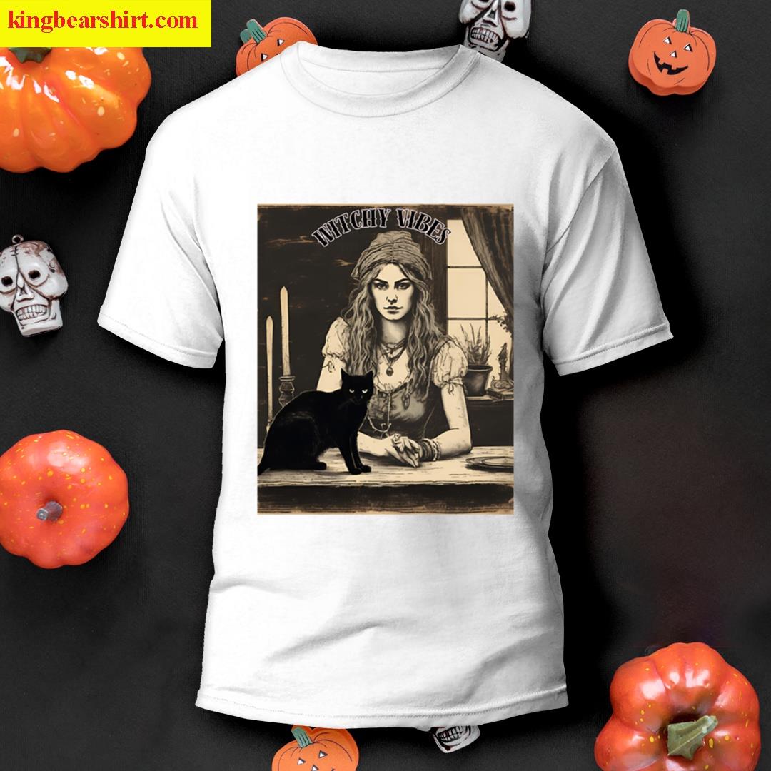 Witchy Vibes Oversized Fashion T-shirt