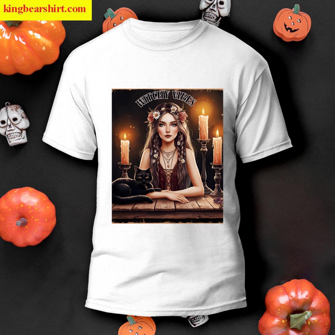 Witchy Vibes Oversized Style T-shirt