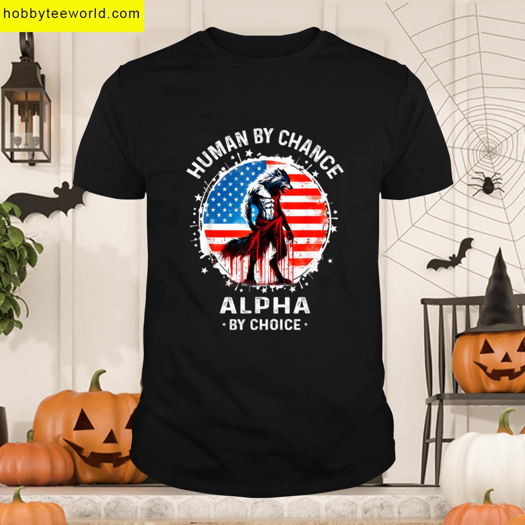I Heart Werewolfs Alpha Funny Cringe Werewolf Usa Wolf Meme T-shirt