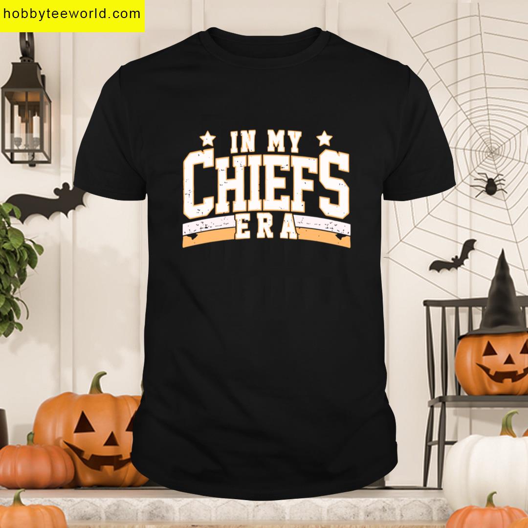 In My Chiefs Era Vintage 90s Go Taylors Boyfriend T-shirt