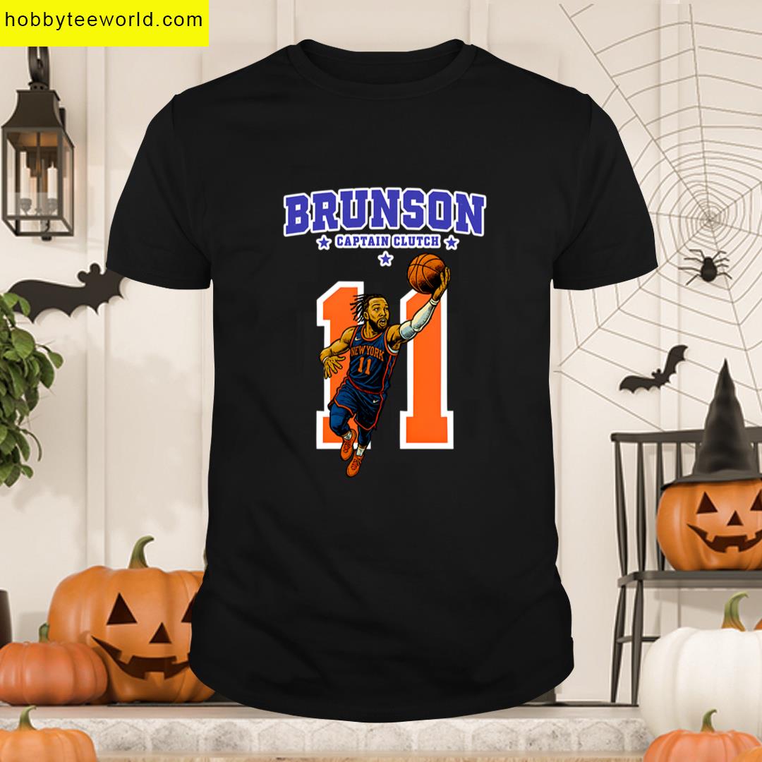 Jalen Brunson Captain Clutch Tri Blend T-shirt