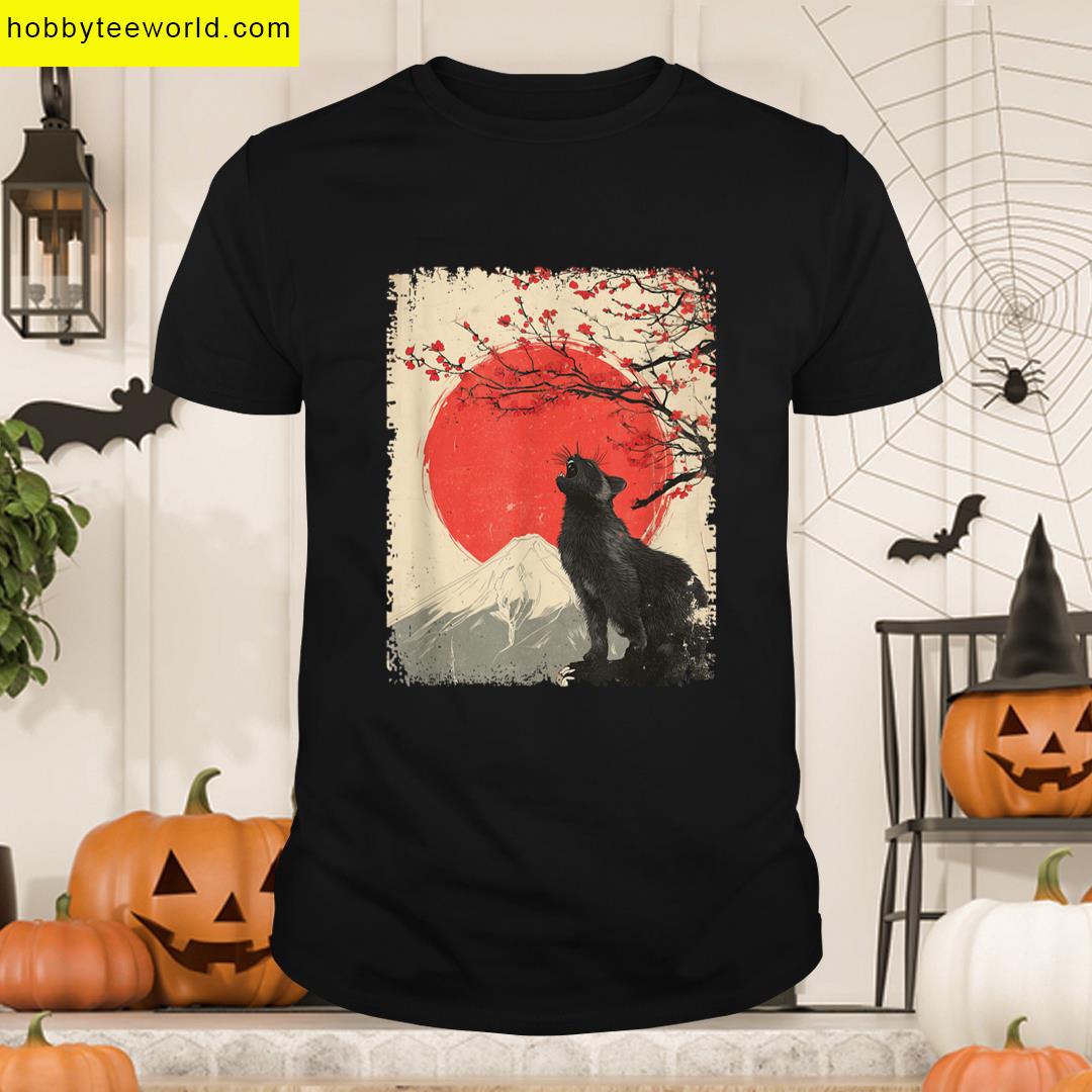 Japanese Cat T-shirt