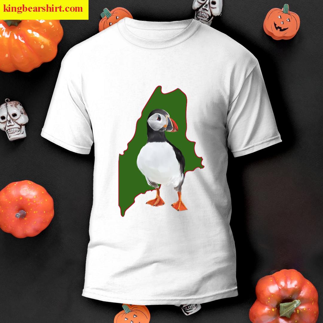 Maine Puffin Oversized T-shirt