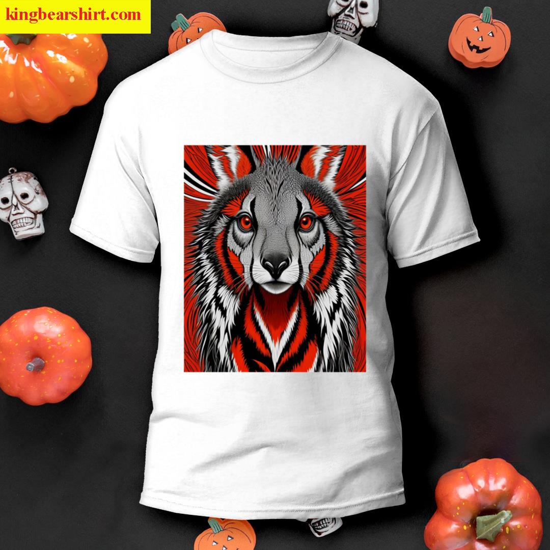 Red Kangaroo The Outback Graphic T-shirt