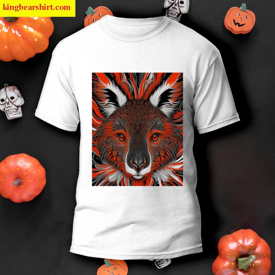Red The Dynamic Kangaroo Graphic T-shirt