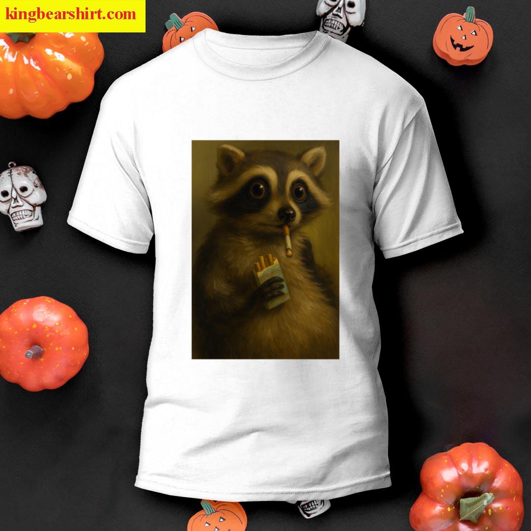Smoking Racon T-shirt