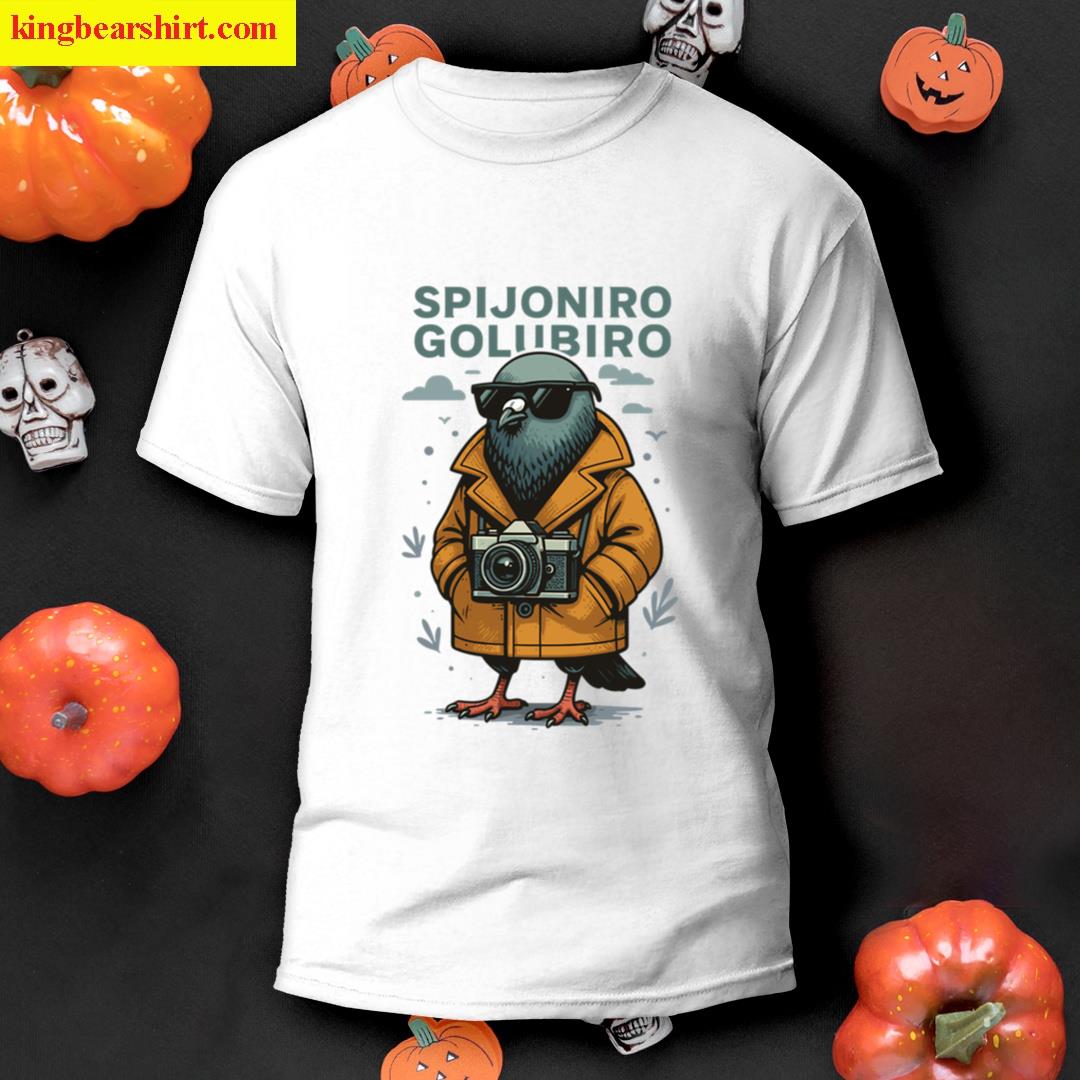 Spijuniro Golubiro Italian Brainrot Memes T-shirt