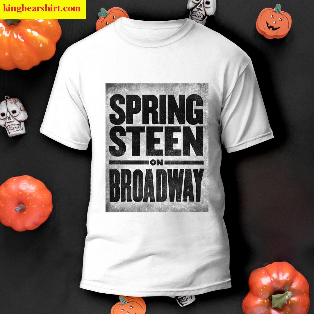 Springsteen On Broadway Walter Kerr Theater T-shirt