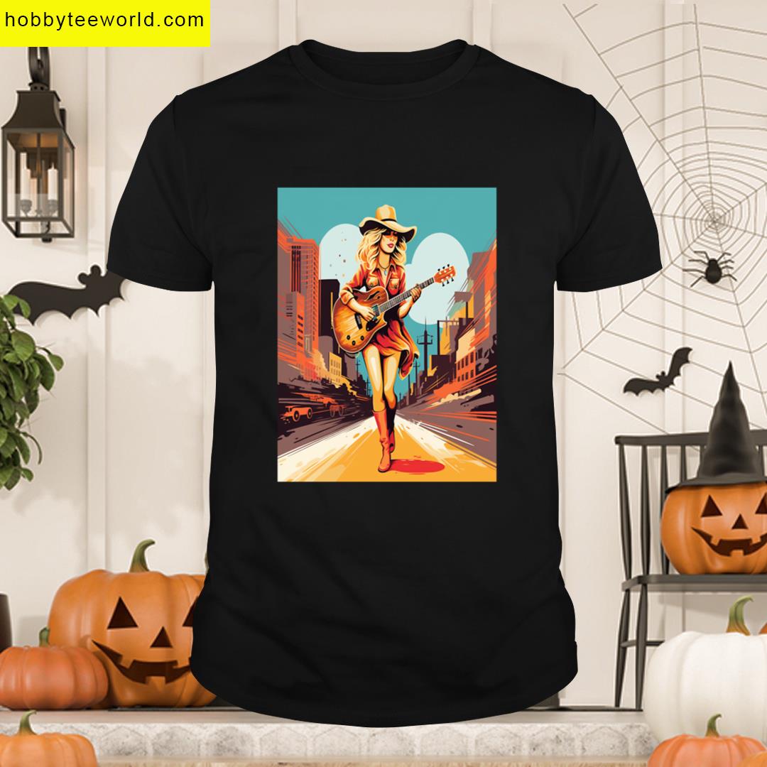 Strumming In The Heart Of Music City Taylor Swifts Nashville Serenade T-shirt