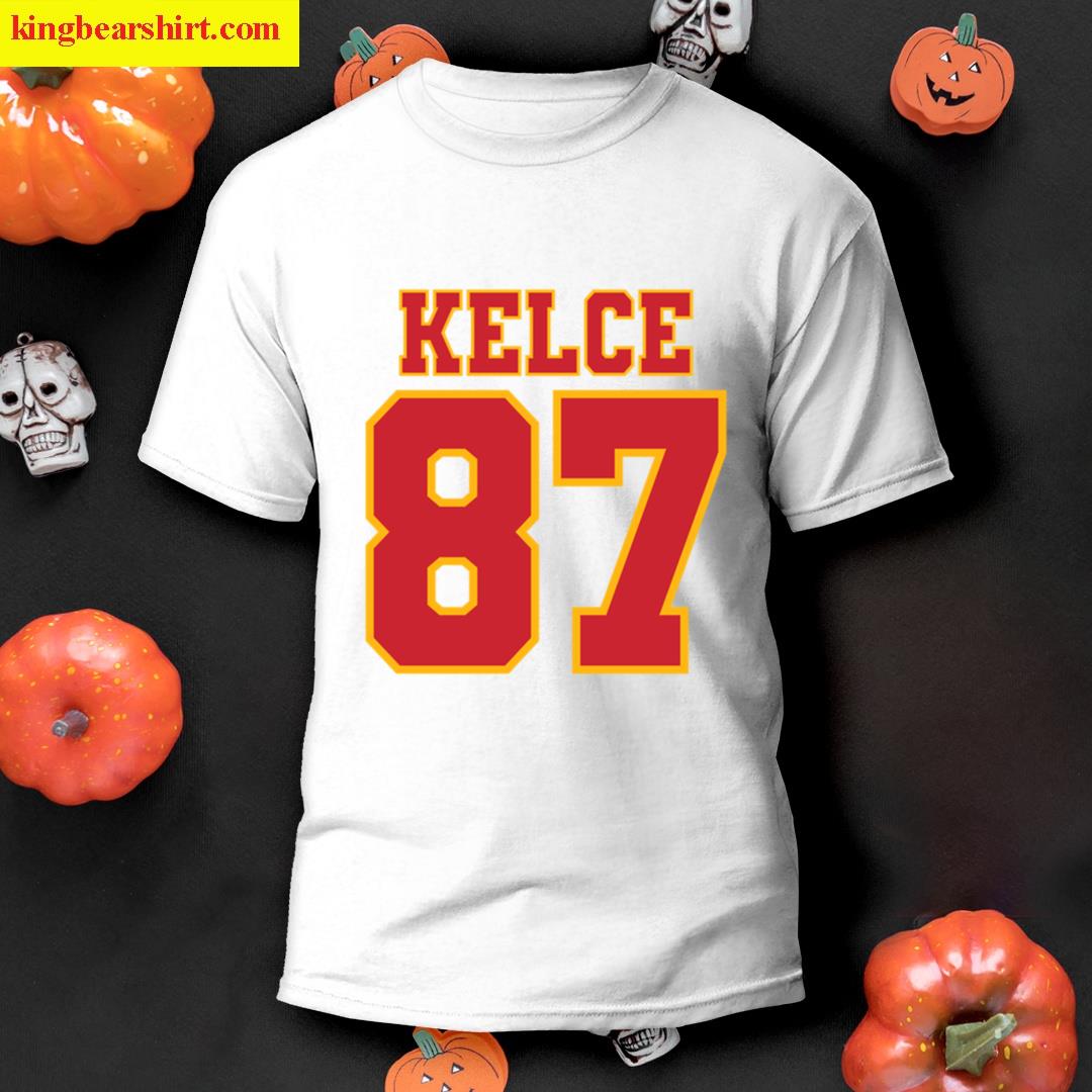 Swift Kelce 87 White T-shirt