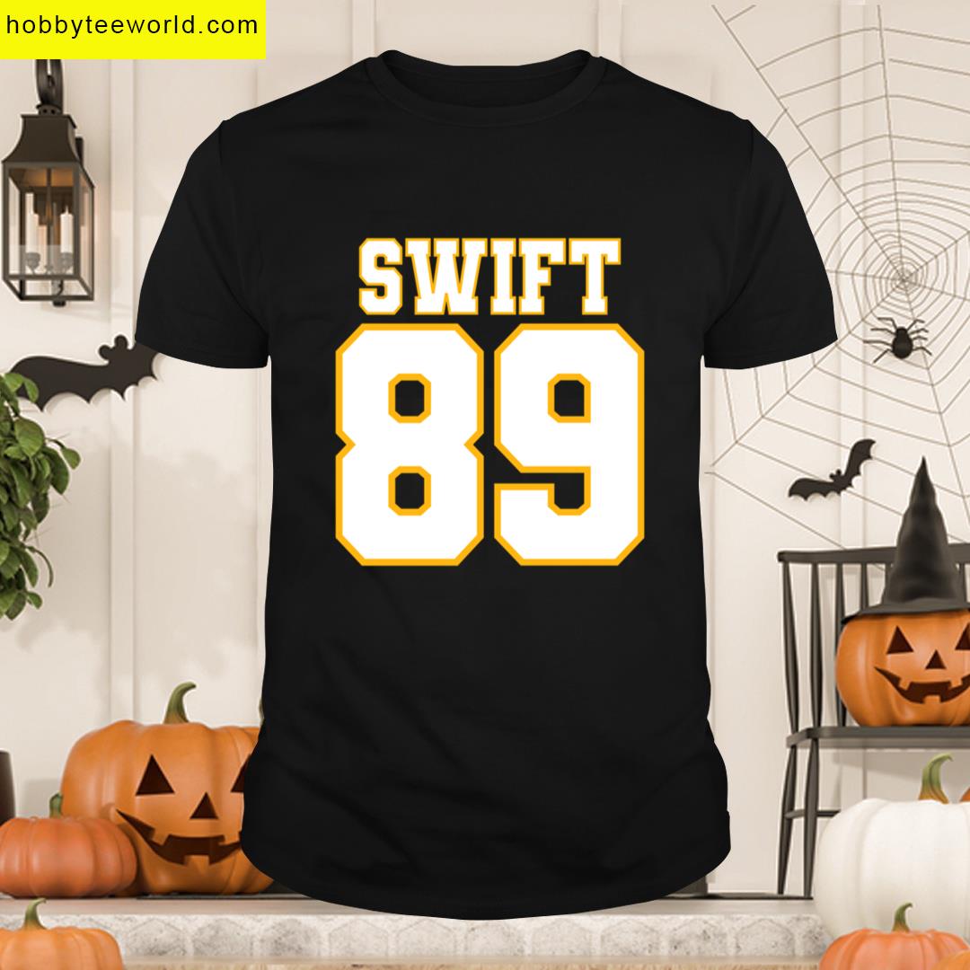 Swift Kelce 89 Red Oversized T-shirt