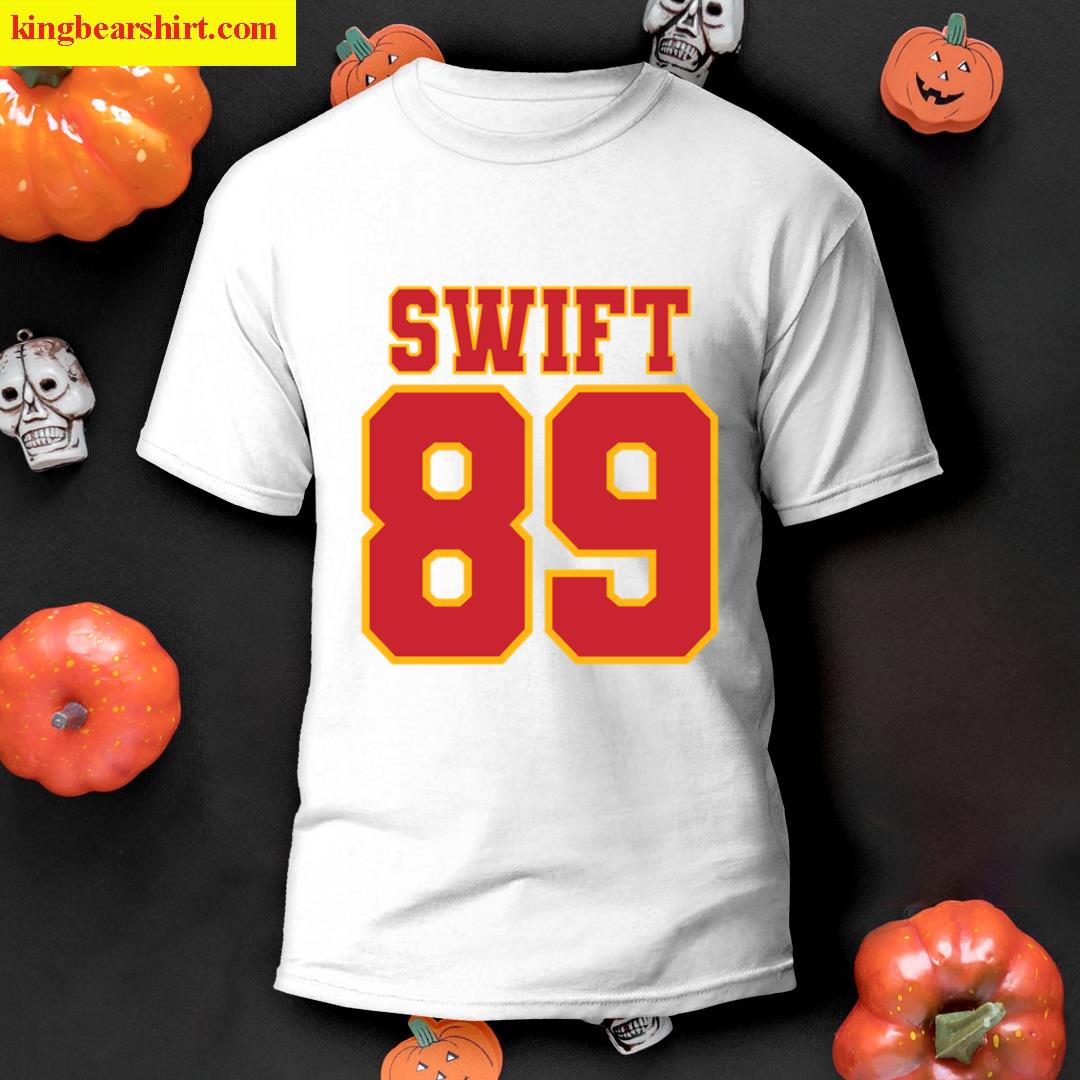 Swift Kelce 89 White T-shirt