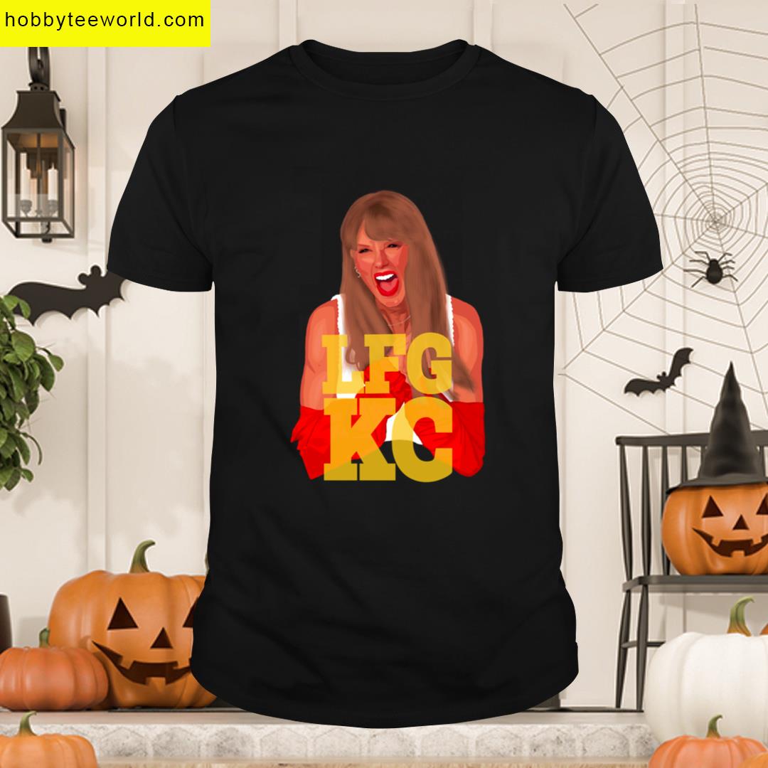 Taylor Swift Cheering For Kansas City Chiefs T-shirt