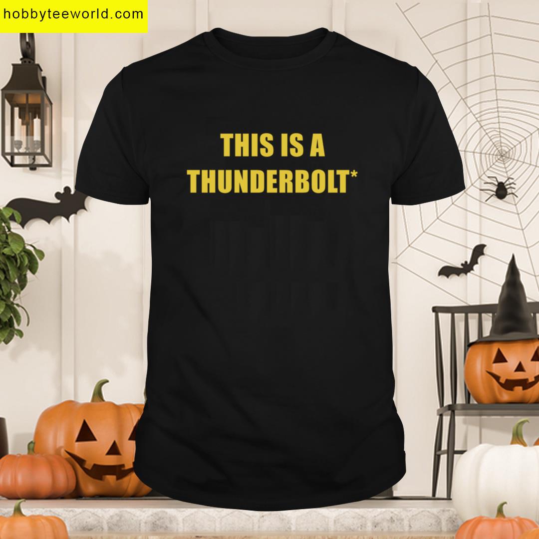 This Is A Thunderbolt Oversized T-shirt