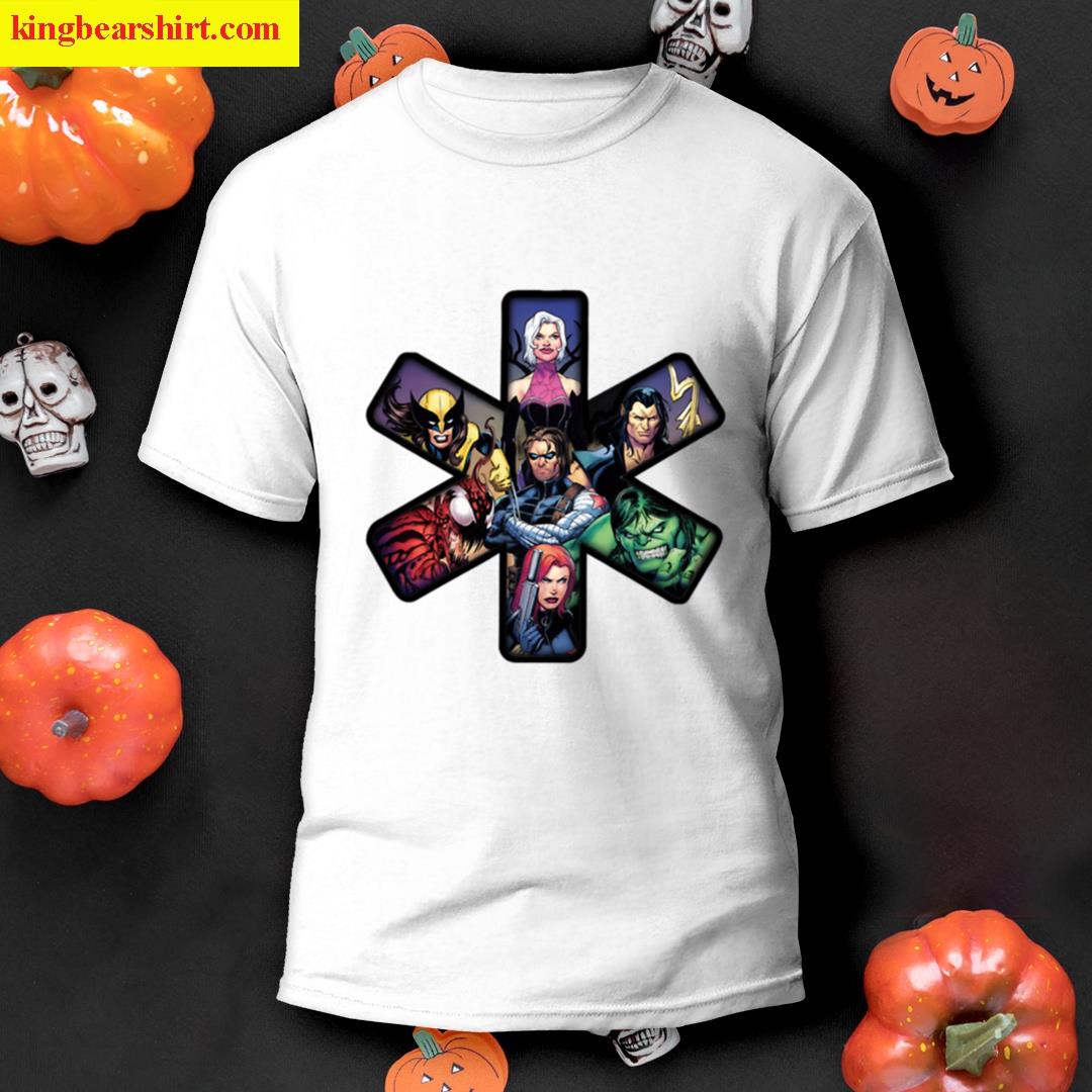 Thunderbolts Anime Design T-shirt