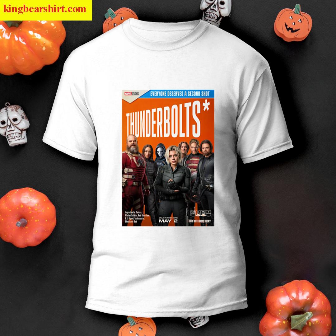 Thunderbolts Cereal Box T-shirt