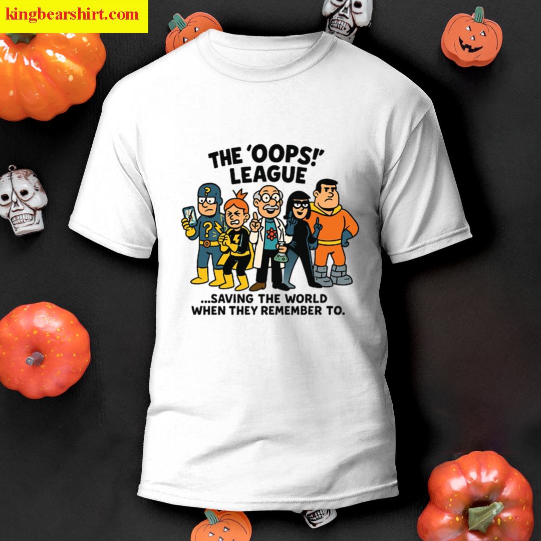Thunderbolts Edition The Oops League Oversized T-shirt
