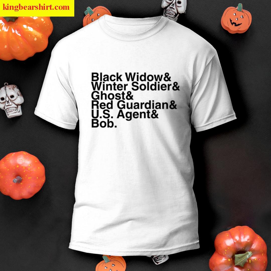 Thunderbolts Superhero Names T-shirt