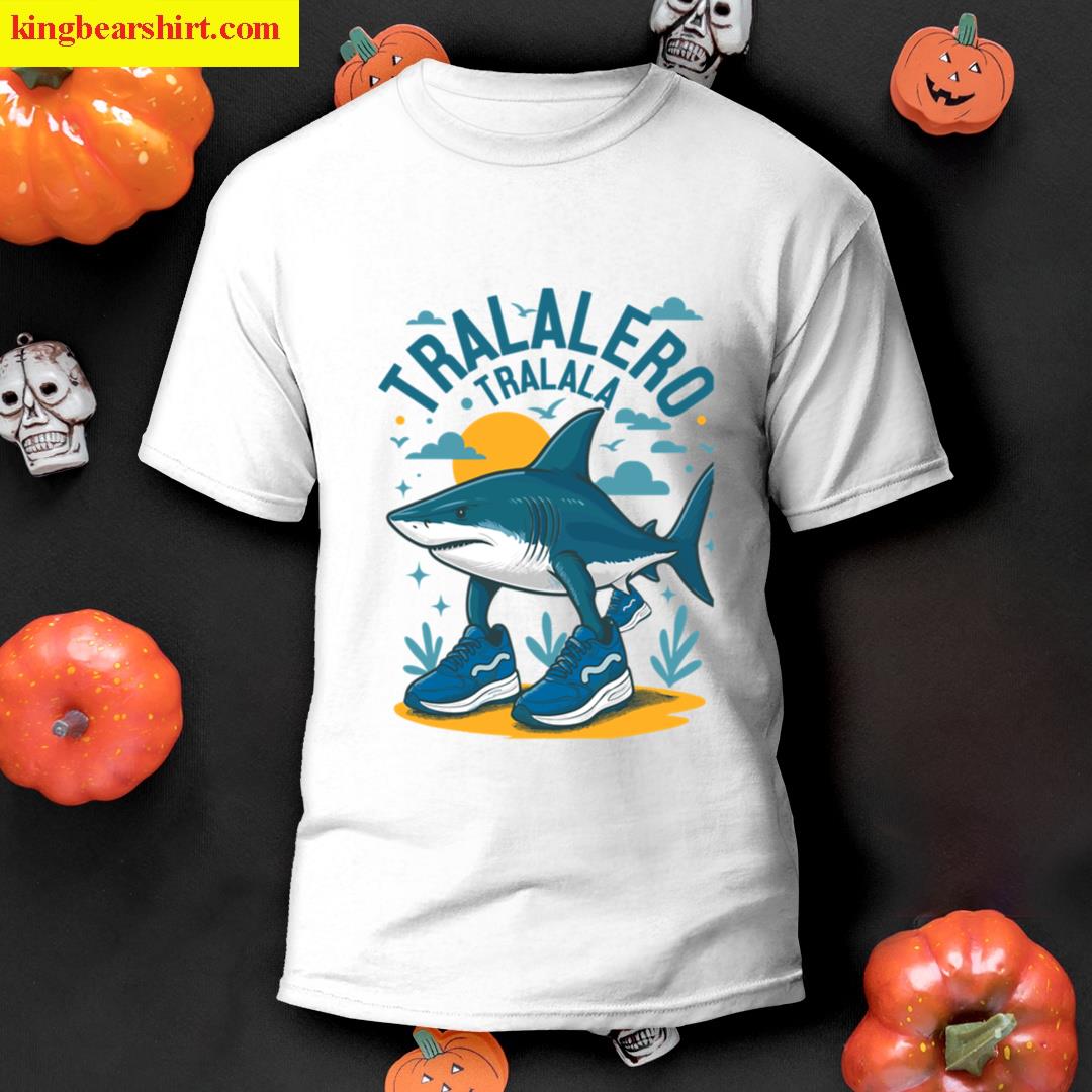 Tralalero Tralala Italian Brainrot Memes T-shirt